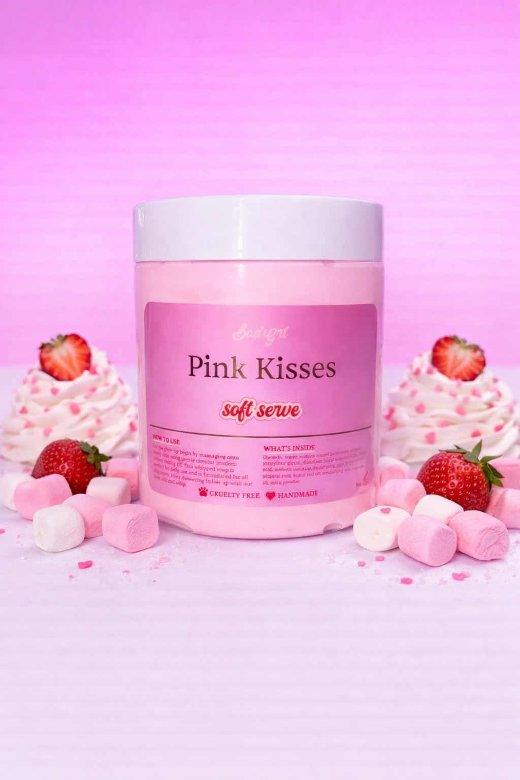 Pink Kisses Soft Serve