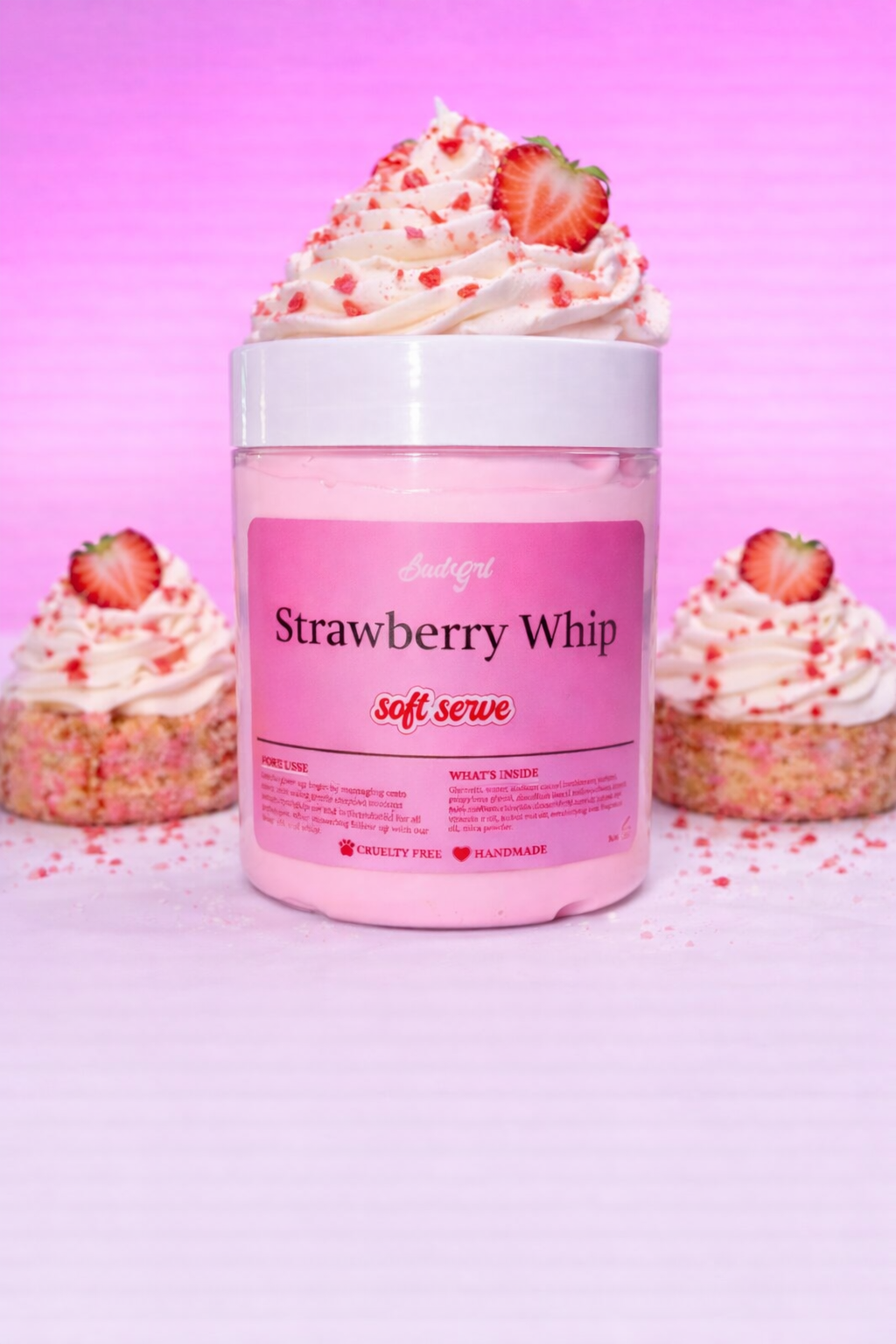 Strawberry Whip Soft Serve