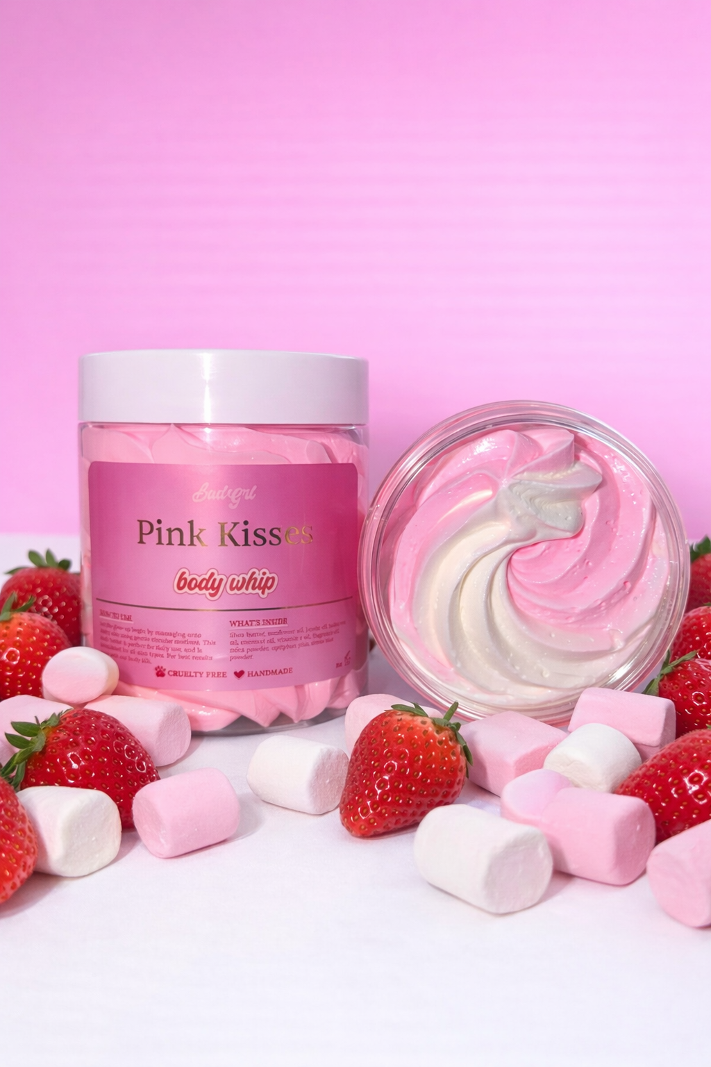 Pink Kisses Body Whip